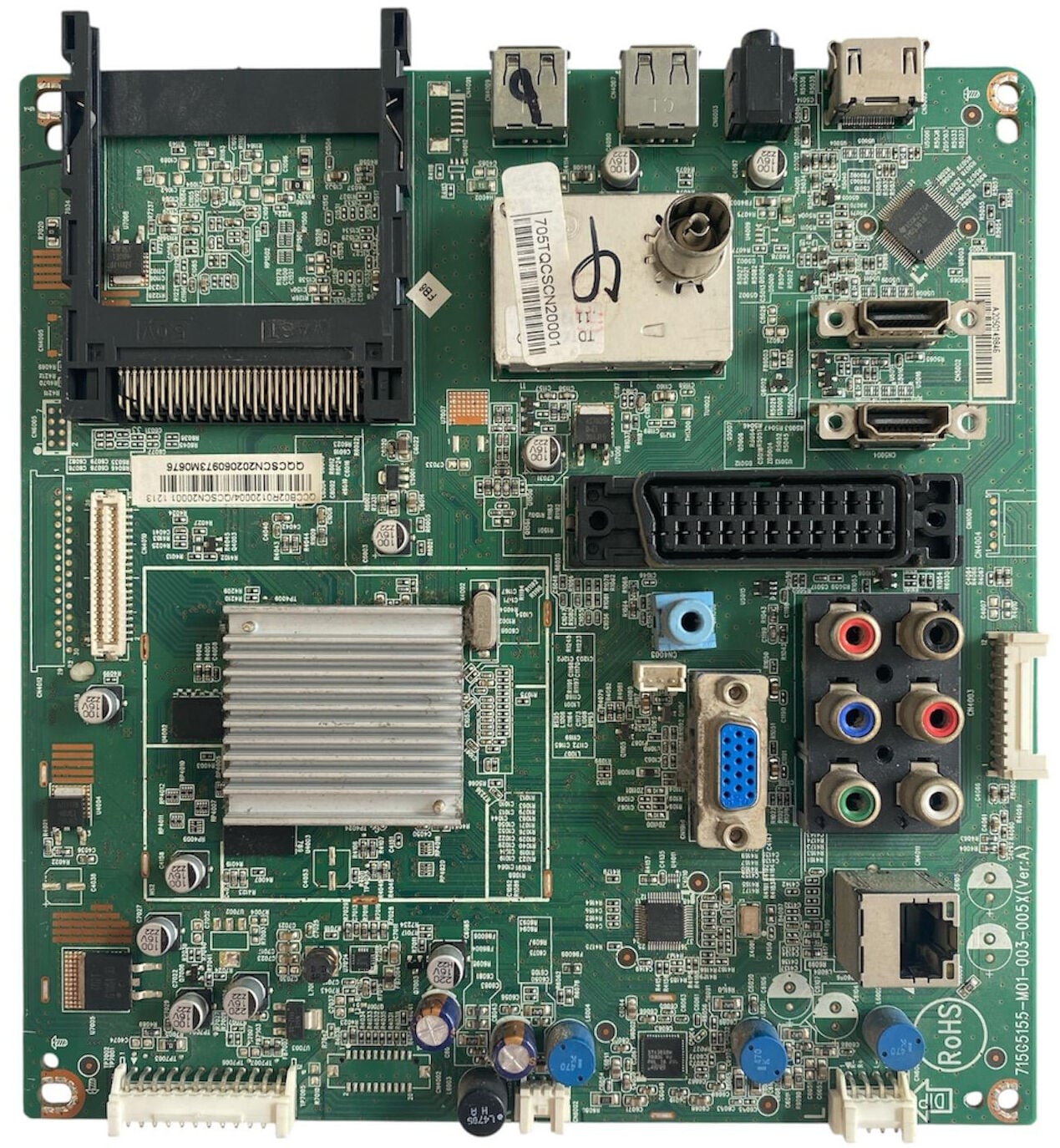 Philips 42PFL3507H 42PFL3507K Ana Kart Orijinal 715G5155-M01-003-005X Ver:A Main Board