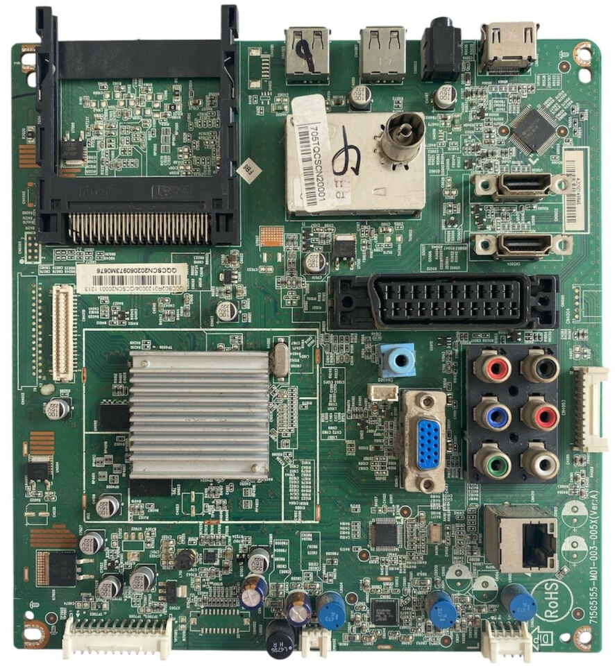 Philips 42PFL3507H 42PFL3507K Ana Kart Orijinal 715G5155-M01-003-005X Ver:A Main Board