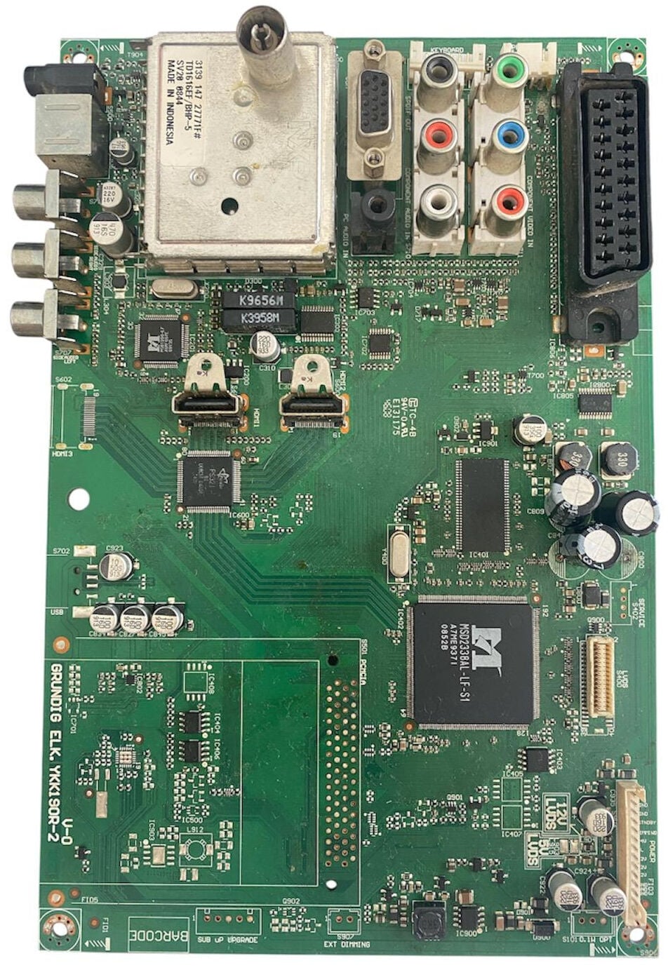 Grundig Arçelik Beko LCD TV Ana Kart Orijinal YKK190R-2 Main Board