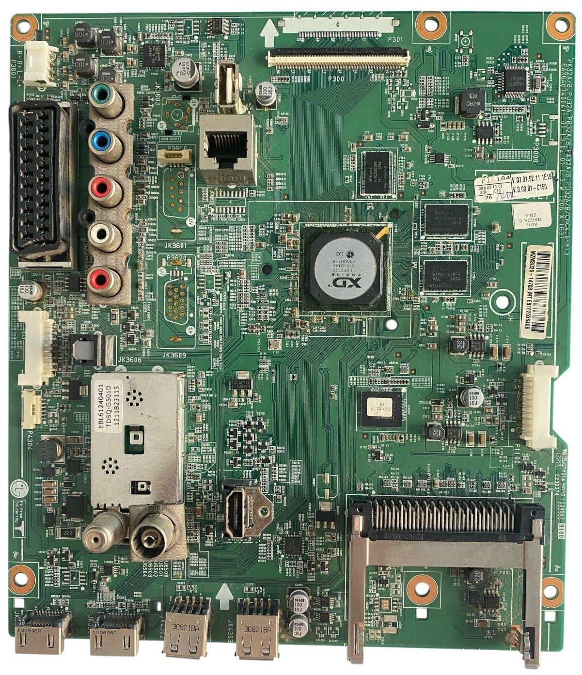 LG 32LN575S Smart TV Ana Kart Orijinal EAX64874004 (1.0) EBT62536406 Main Board