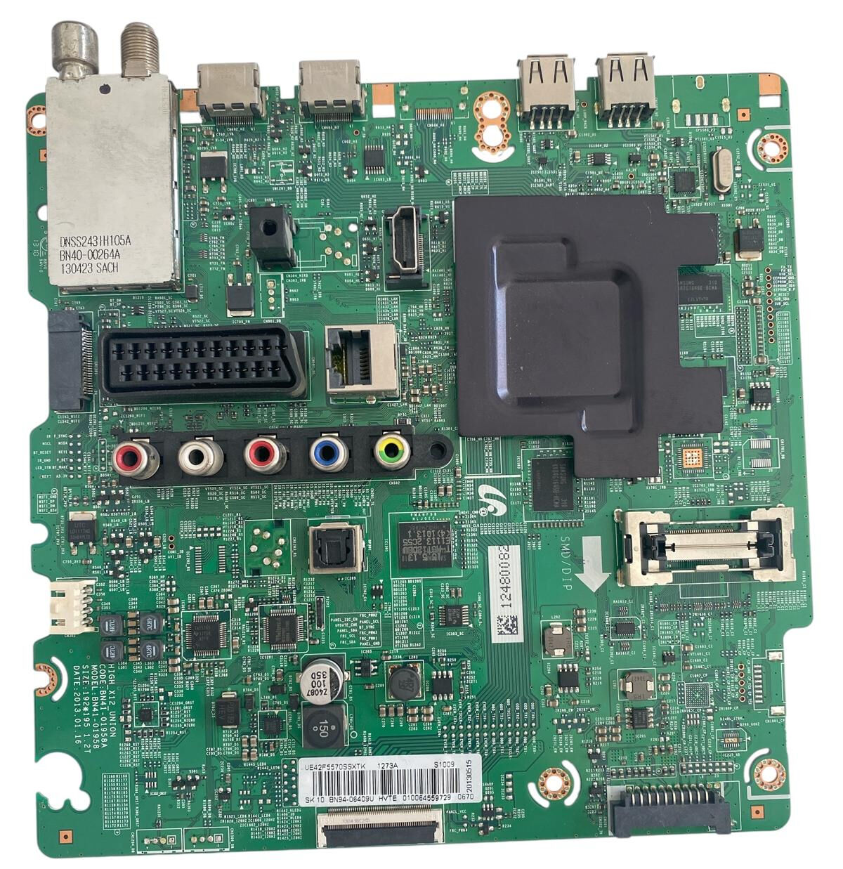 Samsung 42'' Full HD Smart LED TV Ana Kart (Main Board) - BN41-01958A / BN41-01958 UE42F5570SSXTK (BN94-06409U) Orijinal