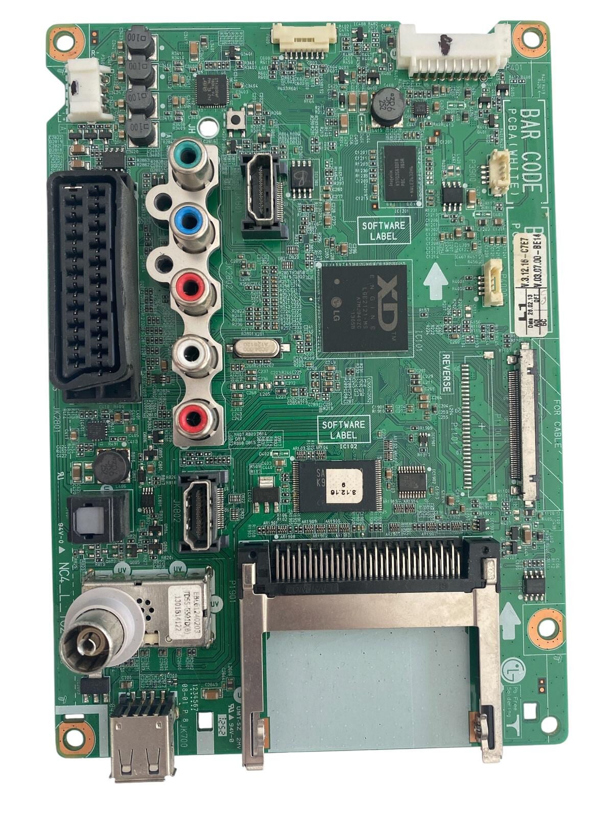 LG 32'' Full HD LED TV Ana Kart (Main Board) - EAX64891402(1.0) / EBT62385608 32LN5400-ZA Orijinal