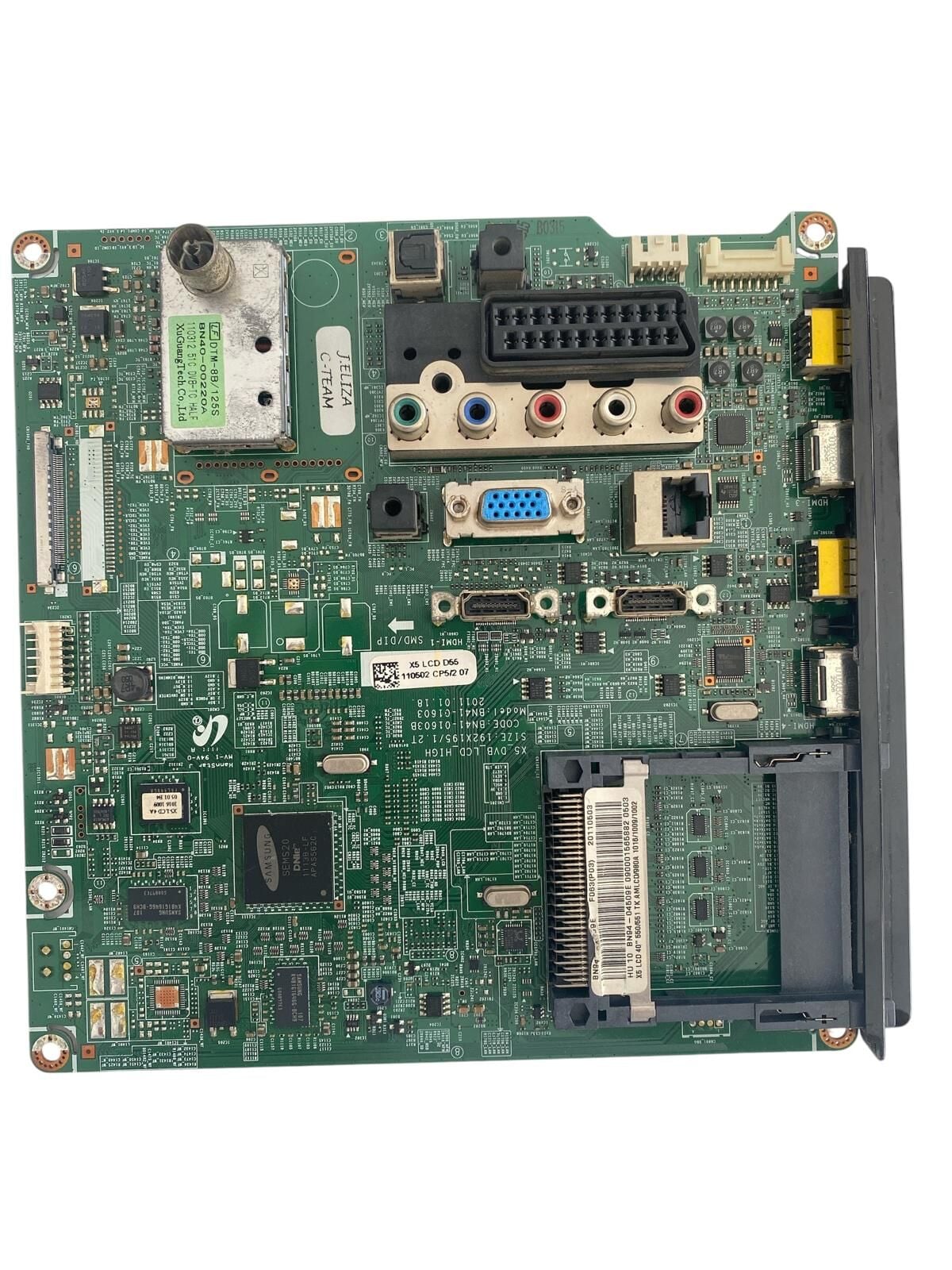 Samsung 40'' Full HD LCD TV Ana Kart (Main Board) - BN41-01603B / BN41-01603 LE40D550 (LTF400HM03 Uyumlu) Orijinal