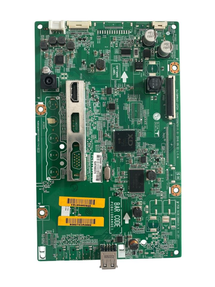 LG 28'' HD LED Monitor TV Ana Kart (Main Board) - EAX67256701(1.0) / EBT64474002 / EBU63982903 28MN49HM-PZ (HC275EXN-ABVP1 Uyumlu) Orijinal