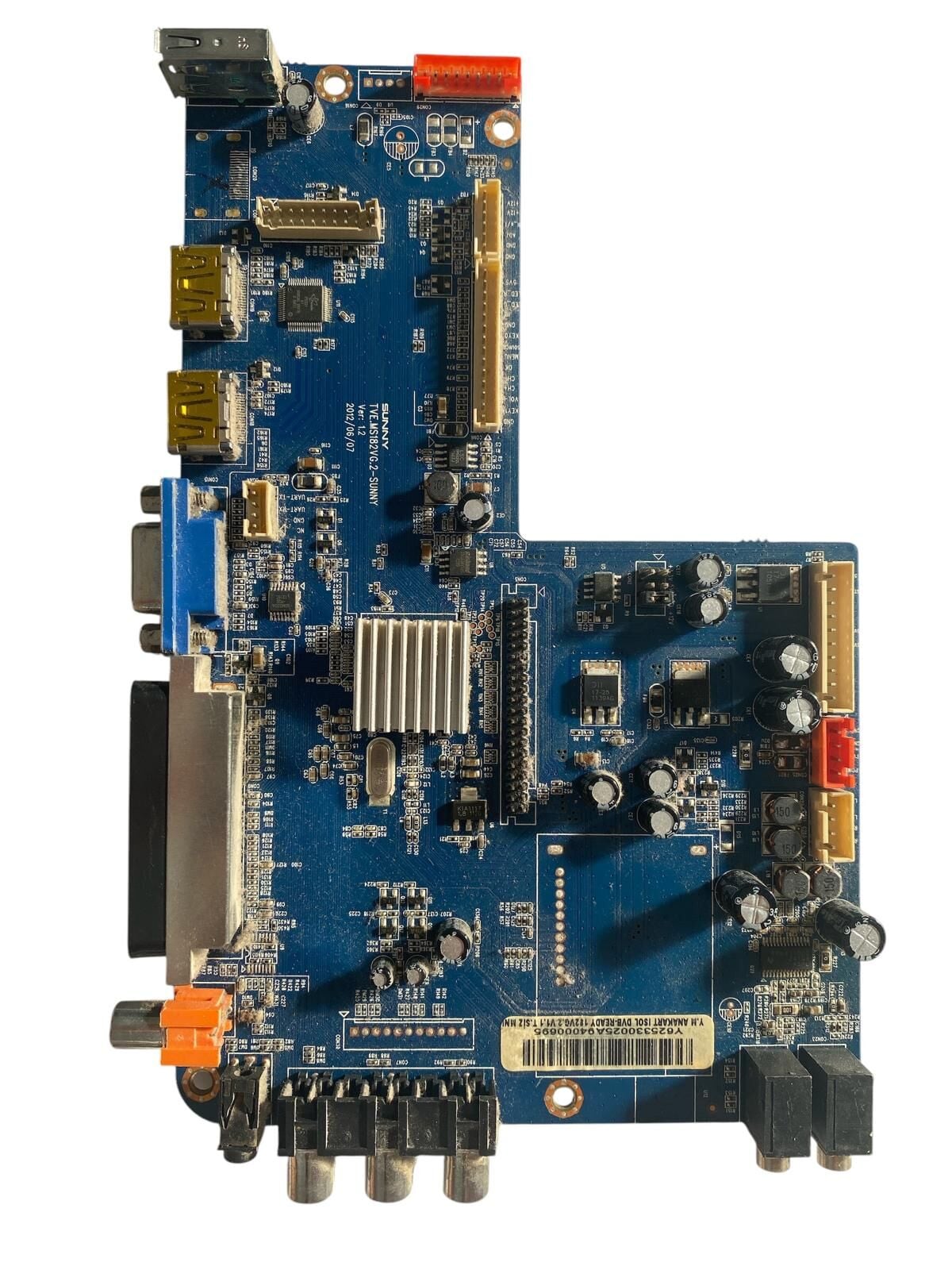 Sunny 32'' HD LED TV Ana Kart (Main Board) - TVE.MS182VG.2-SUNNY VER.1.2 / SN032DL182VG2-V2M (LTA320AN01 Uyumlu) Orijinal