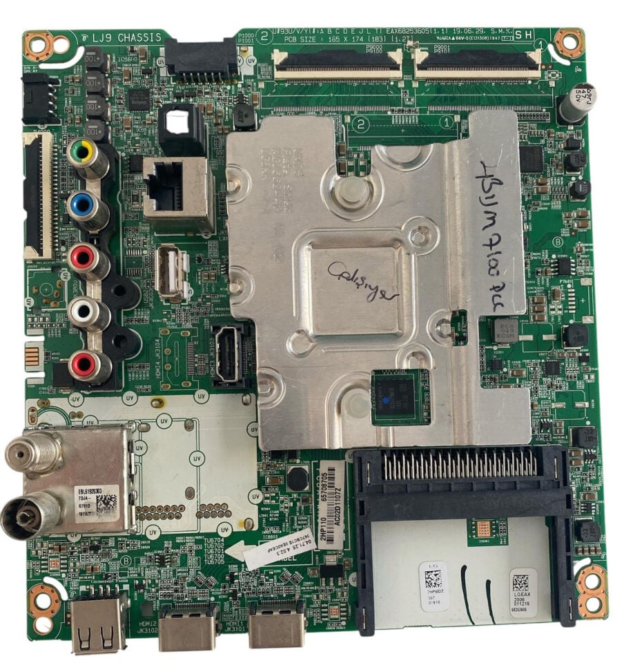 LG 43'' 4K UHD Smart LED TV Ana Kart (Main Board) - EAX68253605(1.1) / EBT65708715 / LG 43UM7100PLB (HC430DGG-SLWL3-9111 Panel Uyumlu) Orijinal