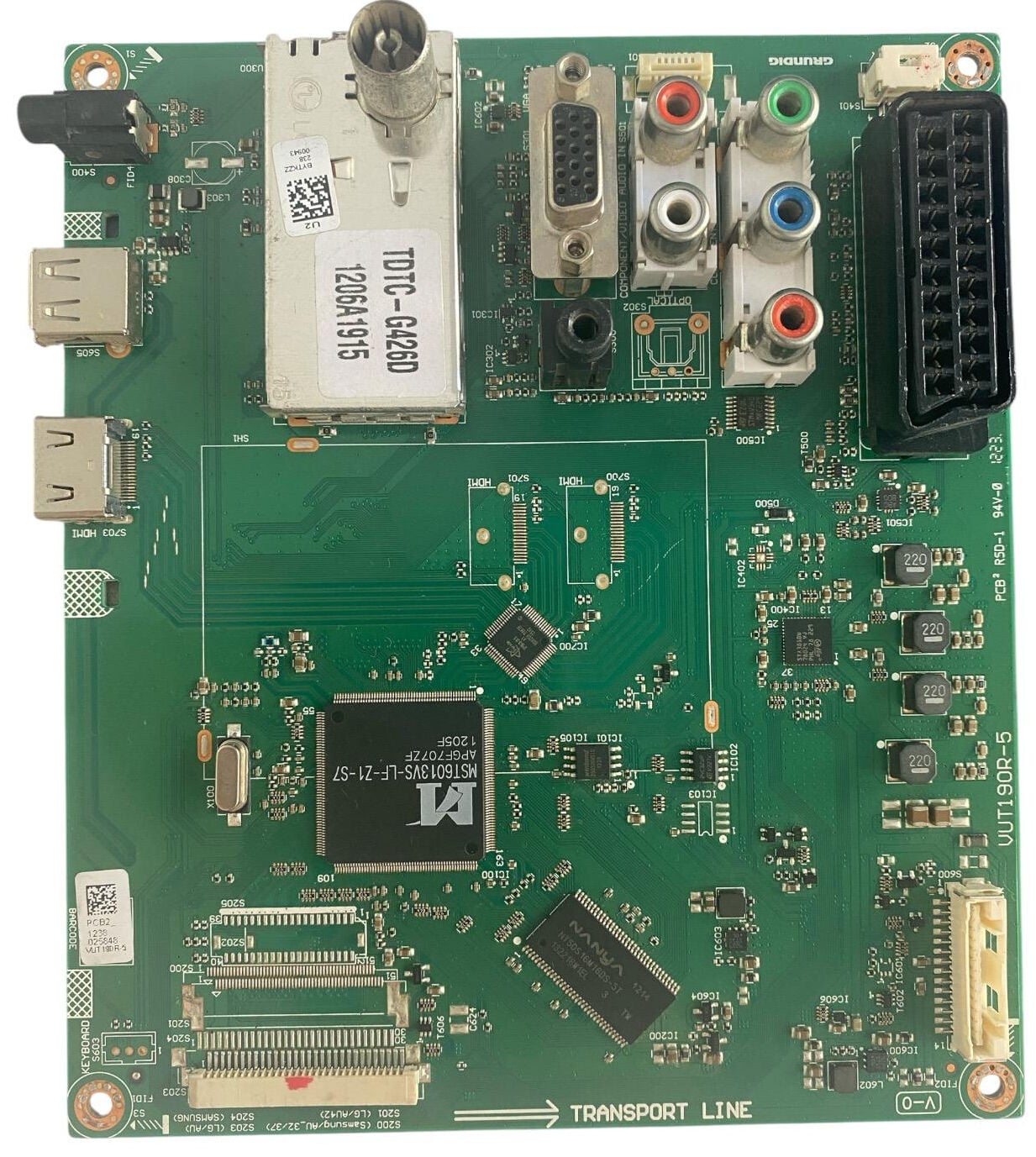 Grundig TV Ana Kart Orijinal VUT190R-5 (VUT190R-5 1223) Main Board