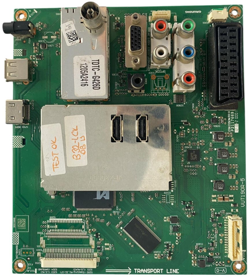 Grundig TV Ana Kart Orijinal VUT190R-5 VPZ80600 B32-LCK-0BU Main Board