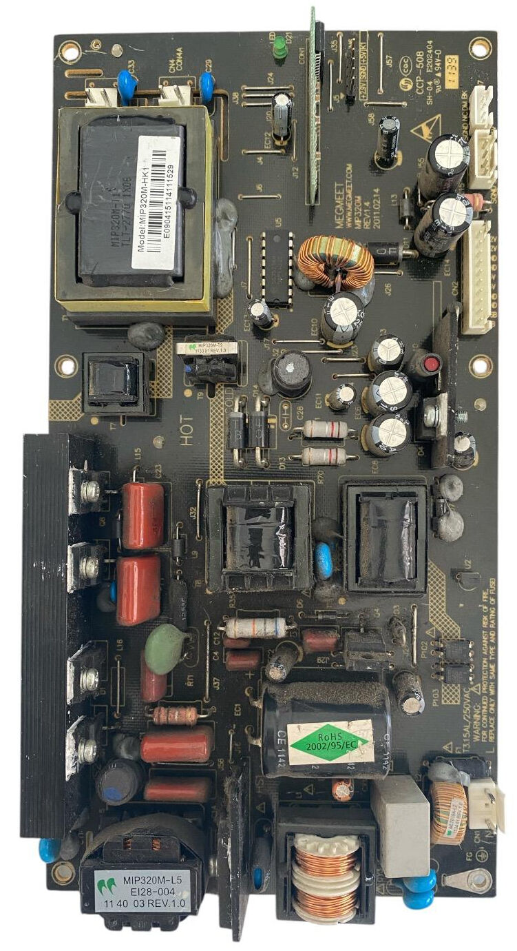 Megmeet MP320M TV Besleme Kartı Orijinal MIP320M-HK1 Power Supply