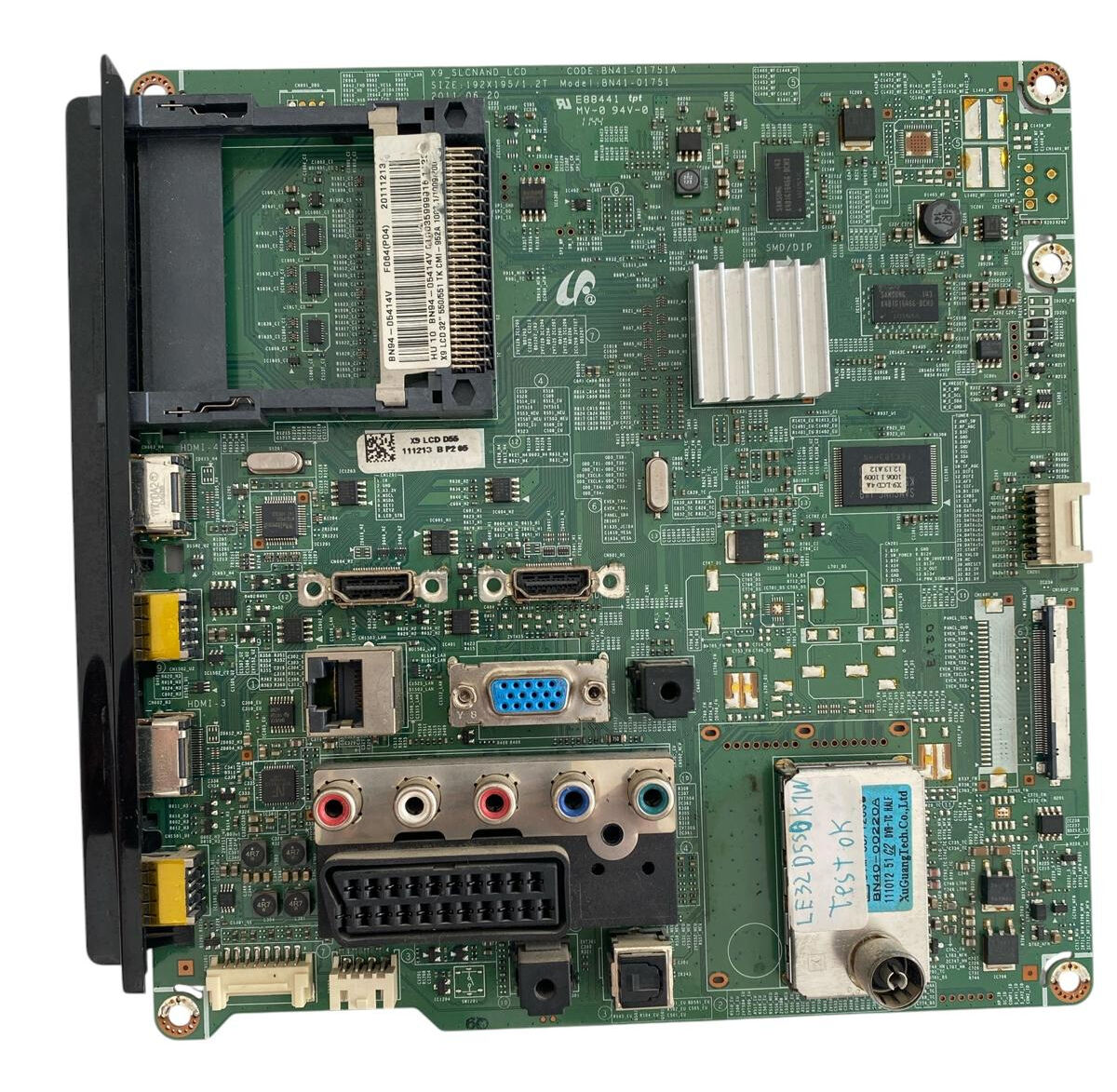 Samsung 32'' Full HD LCD TV Ana Kart (Main Board) - BN94-05414V / BN41-01751A / Samsung LE32D550 (LE32D550K1W Uyumlu) Orijinal