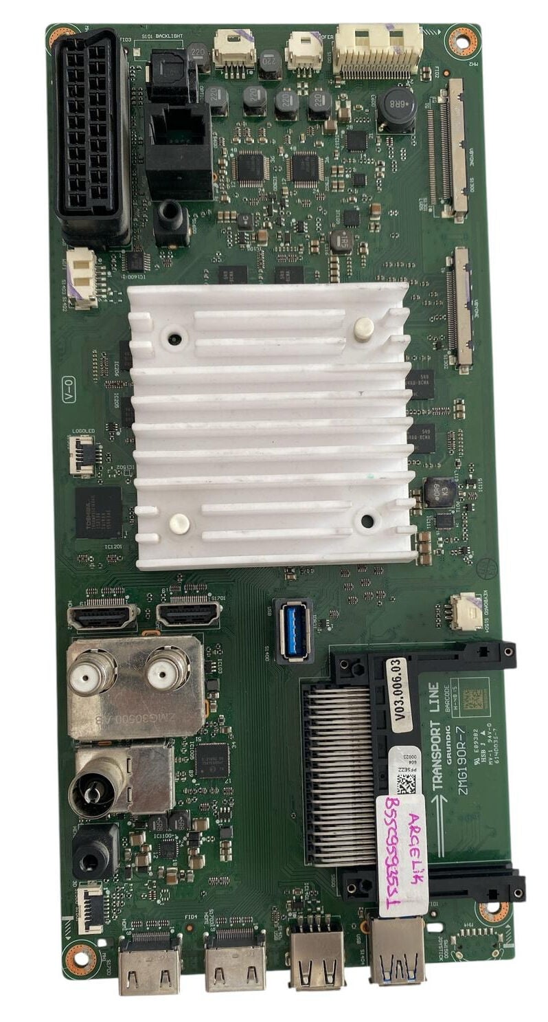 Beko / Arçelik / Grundig 55'' 4K Ultra HD Smart LED TV Ana Kart (Main Board) - ZMG190R-7 / V03.006.03 / B55C95935S1 Orijinal