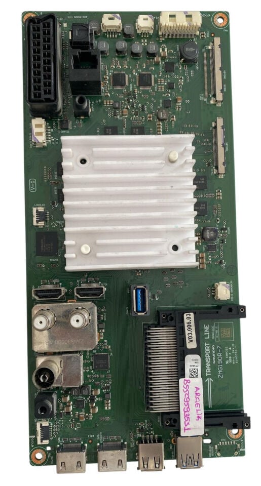 Beko / Arçelik / Grundig 55'' 4K Ultra HD Smart LED TV Ana Kart (Main Board) - ZMG190R-7 / V03.006.03 / B55C95935S1 Orijinal