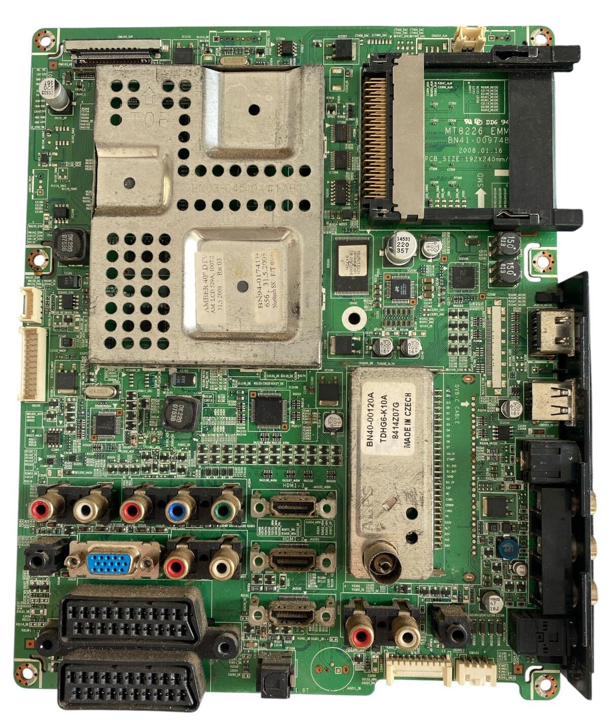 Samsung TV Ana Kart Orijinal BN41-00974B BN94-01741H Main Board