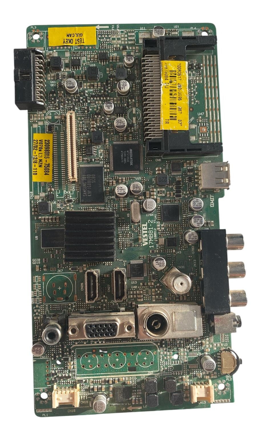 Vestel / Seg / Telefunken 32'' HD LED TV Ana Kart (Main Board) - 17MB81-2 / 23098086 / 10080617 Orijinal
