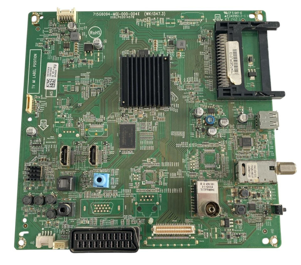 Philips 32'' HD LED TV Ana Kart (Main Board) - 715G6094-M0I-000-004K / Philips 32PHK4309 / 32PHT4109 Orijinal