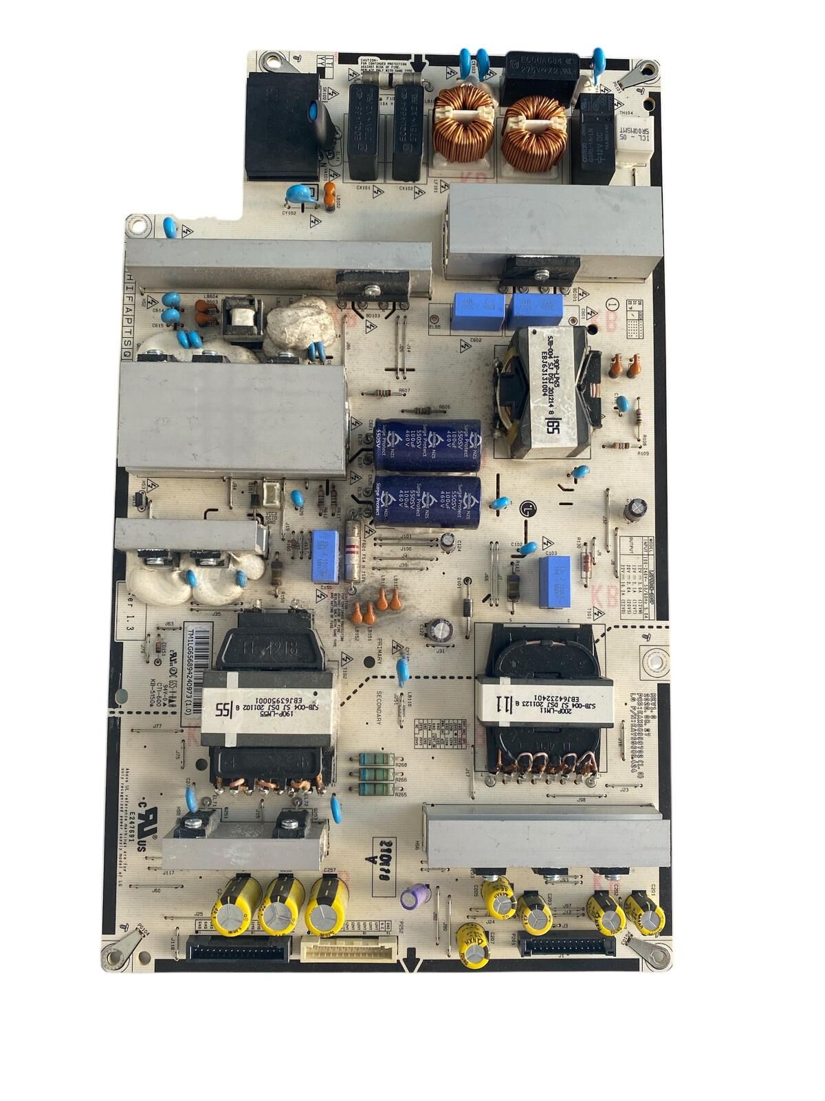 LG 55'' CX Serisi 4K OLED TV Güç Besleme Kartı (Power Board) - EAX68999702 / EAY65689424 / LGP55CX-200P / LG OLED55CX6LA Orijinal