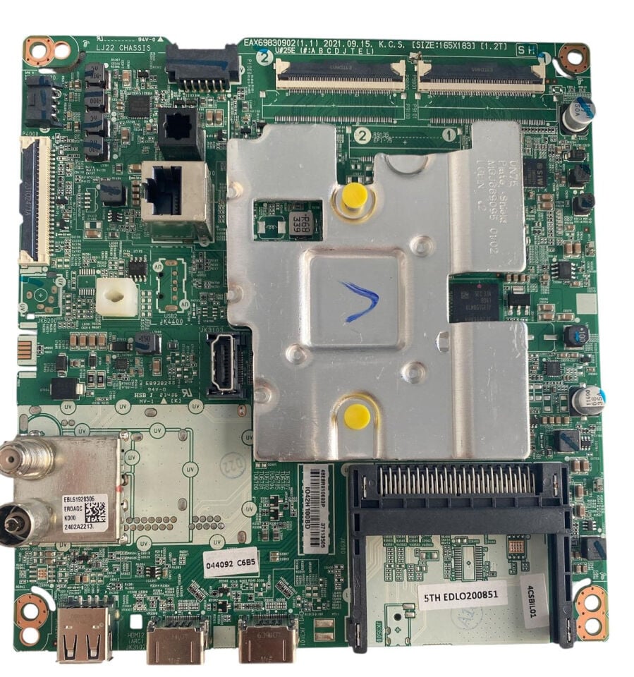 LG 50'' 4K UHD Smart LED TV Ana Kart (Main Board) - EAX69830902 / 37113506 / LG 50UQ75006LF Orijinal