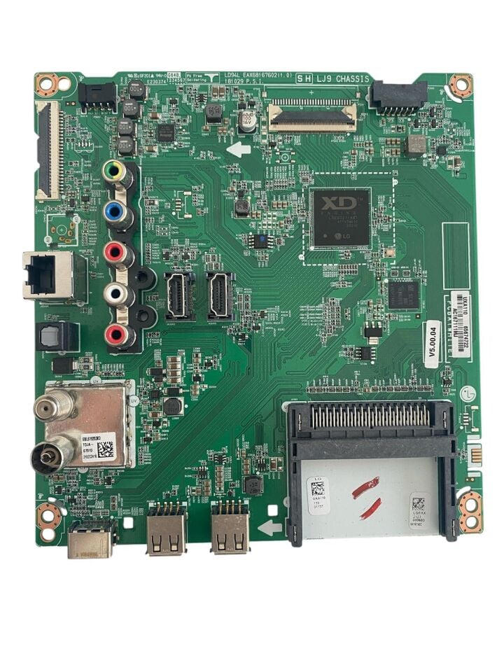 LG 43'' FHD Smart LED TV Ana Kart (Main Board) - EAX68167602 / EBT65674710 / SUTATZ / LG 43LM6300PLA Orijinal