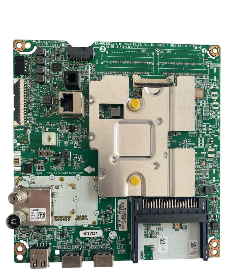 LG 43'' 4K UHD Smart LED TV Ana Kart (Main Board) - EAX69532504 / AC1DG1100H / LG 43UP75006LF Orijinal