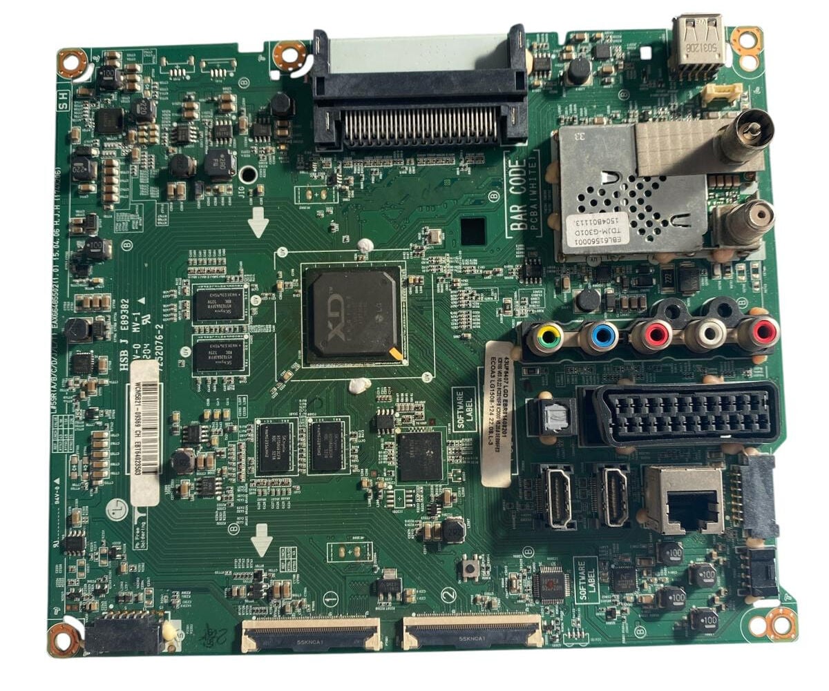 LG 43'' 4K Ultra HD Smart LED TV Ana Kart (Main Board) - EAX66485502 / EBT64023503 / LG 43UF6407 Orijinal