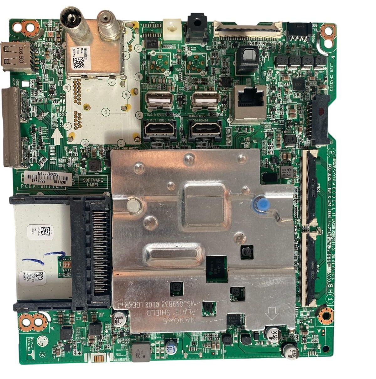 LG 65'' NanoCell 4K Smart TV Ana Kart (Main Board) - EAX69109605 / 66531203 / LG 65NANO867NA Orijinal