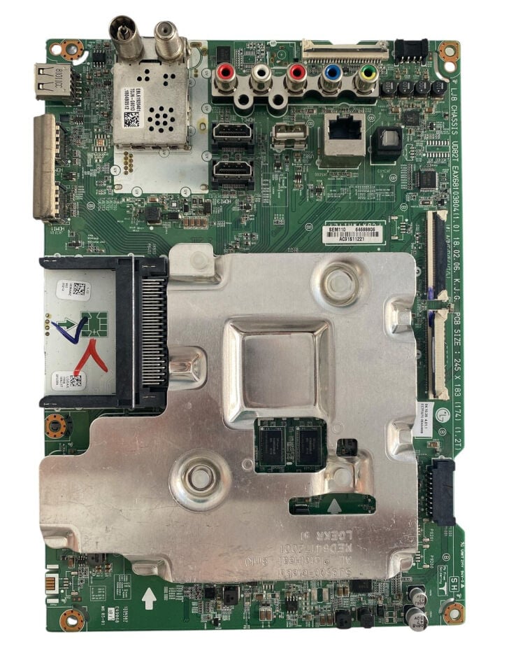 LG 49'' Super UHD 4K Smart LED TV Ana Kart (Main Board) - EAX68103804 / 64688806 / LG 49SK8100 Orijinal