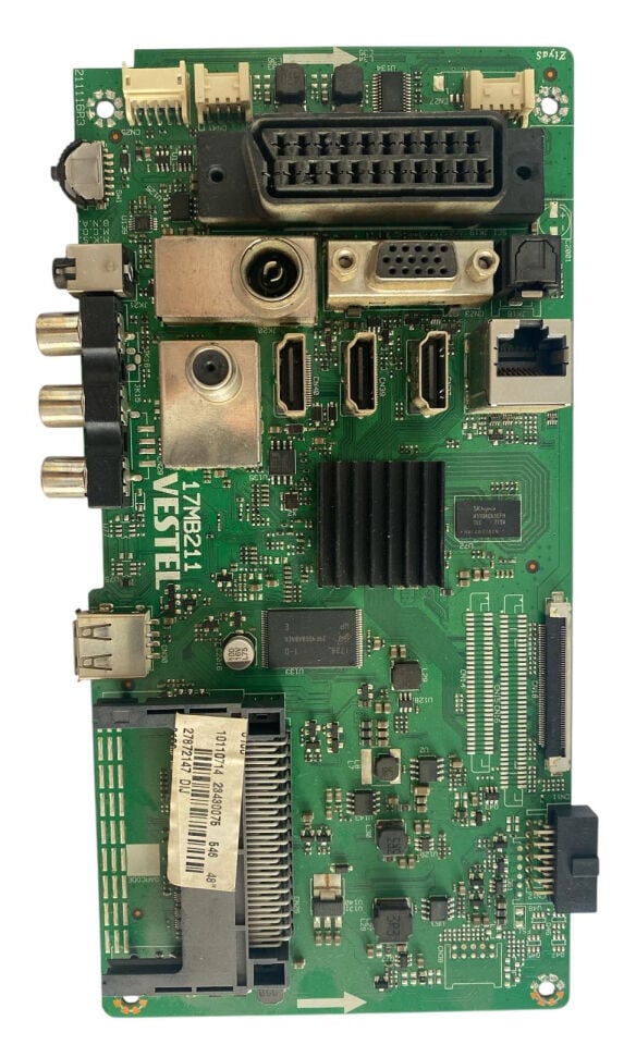 Vestel Smart LED TV Ana Kart (Main Board) - 17MB211 / 23430076 / Vestel 48FD7300 Orijinal