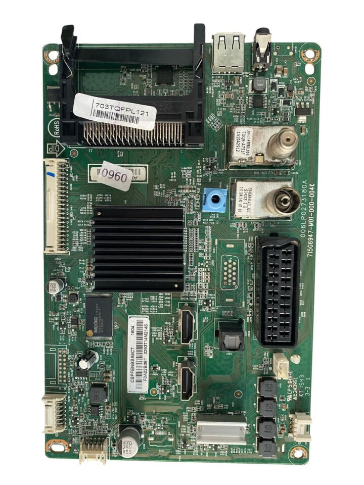 Philips 40'' Full HD LED TV Ana Kart (Main Board) - 715G6947-M01-000-004K / 40PFK4100/12 Orijinal