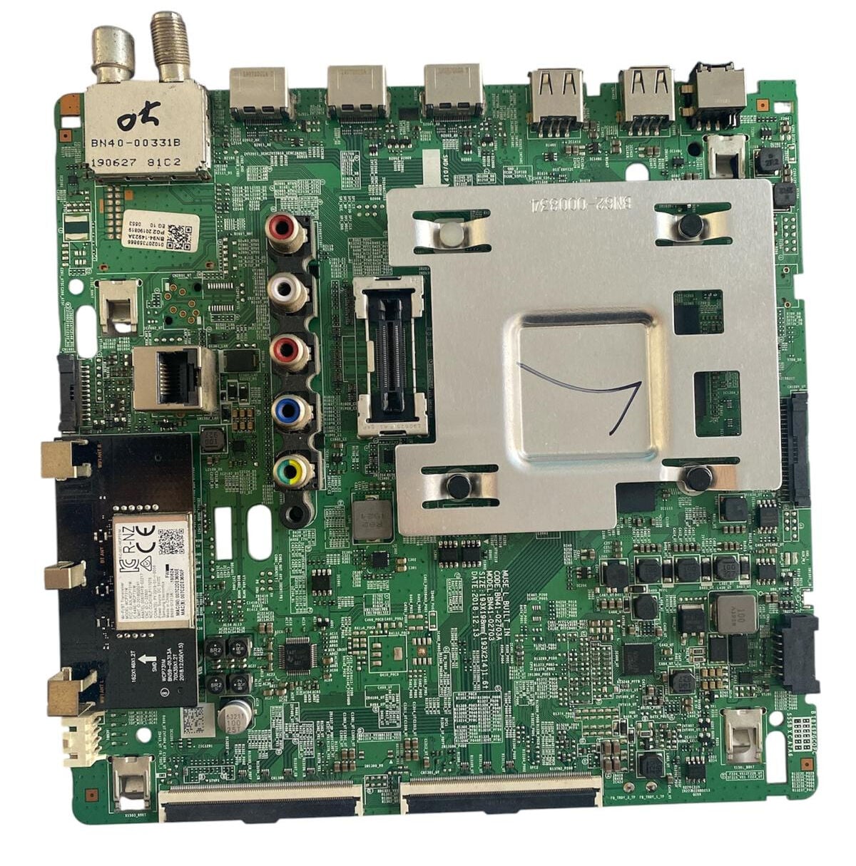 Samsung 55'' 4K UHD Smart TV Ana Kart (Main Board) - BN41-02703A / BN94-14923A / UE55RU7440UXTK (VER: FA01) Orijinal