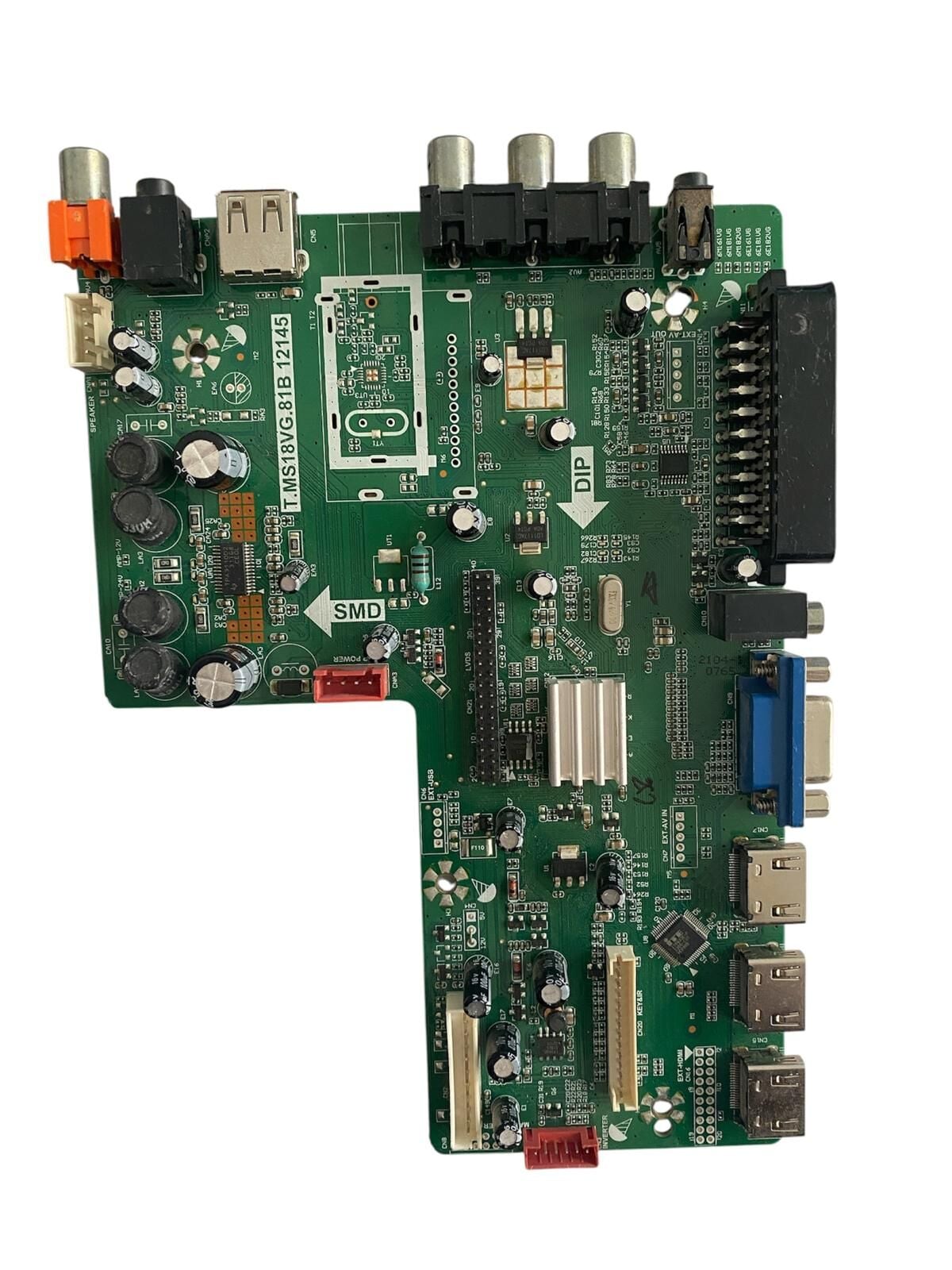 Skytech ve Uyumlu 32'' LED TV Ana Kart (Main Board) - T.MS18VG.81B 12145 / Skytech ST3330 Orijinal